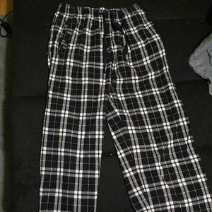 Men’s plaid pajama pants size large